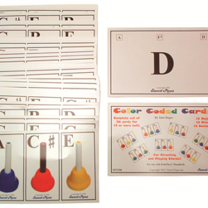 Color Coded Cards Complete Set of 36 Cards for 13 or More Bells
