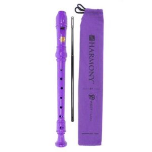 Harmony by West Music Soprano Recorder, Purple