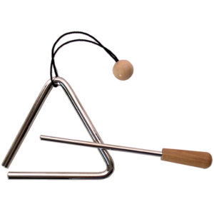 Basic Beat BBT06 6 " Steel Triangle w/ Striker and Holder