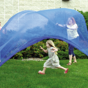 Westco 9' x 9' Blue Scarf Canopy
