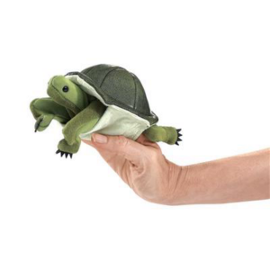 Folkmanis 2732 Mini Turtle Finger Puppet