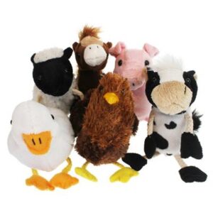 Farm Animals Finger Puppet Set
