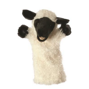 The Puppet Company Long Sleeved White Sheep Puppet