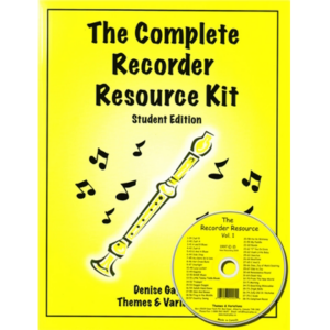 The Recorder Resource Kit, Student Book w/Online Audio