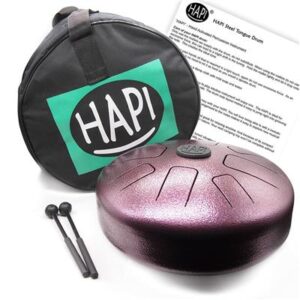 HAPI Drum AURA-A MIN 10" Steel Tongue Drum - A Minor Pentatonic, Purple