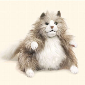 Folkmanis 2566 Fluffy Cat Puppet