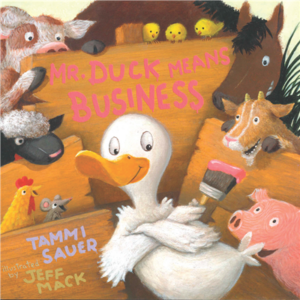 Mr. Duck Means Business