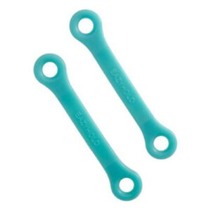 EazyHold Adaptive Cuffs, Aqua 6 1/2" Pair