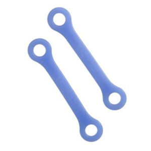 EazyHold Adaptive Cuffs, Blue 5 1/4" Pair