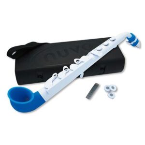 Nuvo jSax 2.0, White/Blue