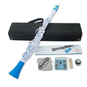 Nuvo Clarineo 2.0, White/Blue