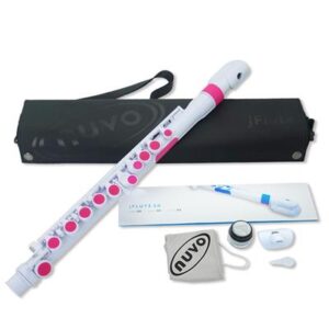 Nuvo jFlute 2.0, White/Pink