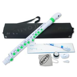 Nuvo jFlute 2.0, White/Green