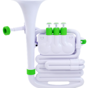 Nuvo jHorn, White/Green