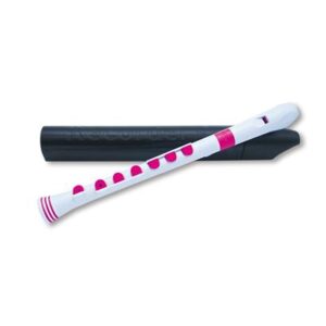Nuvo Recorder Plus, White/Pink