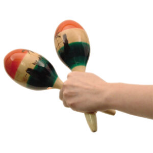 West Music Medium Hand Decorated Maracas