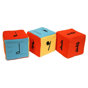 Note Knacks Plush Dice