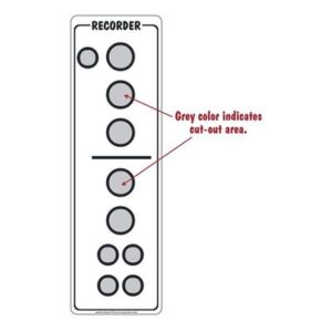 Magnetic Recorder Fingering Chart