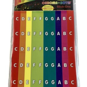 Chroma-Notes Stick-Ons